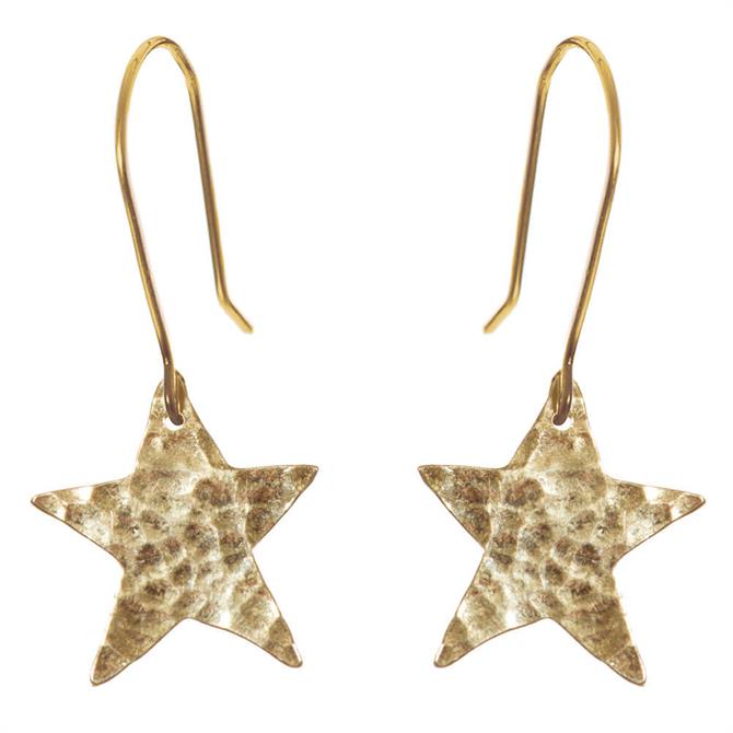Just Trade Plated Star Earrings